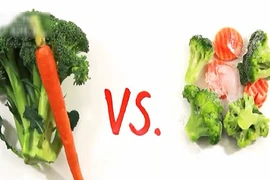 Thức ăn tươi có tốt hơn đồ đông lạnh?