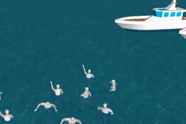 Clip 3D mô phỏng vụ chìm tàu du lịch trên sông Hàn
