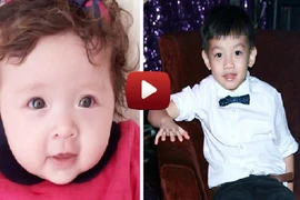 Những giây phút đáng yêu nhất của nhóc tì nhà sao Việt