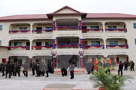 Việt Nam viện trợ cho Campuchia xây trụ sở Lữ đoàn 70