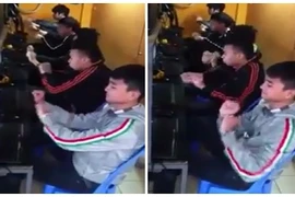 Vũ điệu cồng chiêng phiên bản “Trong quán Internet” gây sốt