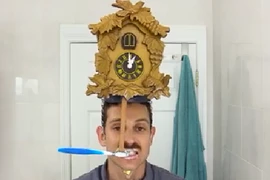 Cách đánh răng chỉ có người lười mới nghĩ ra được 