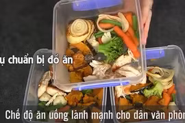 Tiết lộ chế độ ăn uống lành mạnh cho dân văn phòng