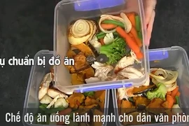 Tiết lộ chế độ ăn uống lành mạnh cho dân văn phòng
