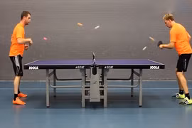 Màn đánh bóng bàn tuyệt đỉnh không xem hơi phí