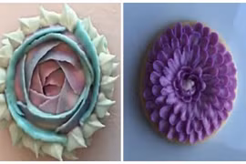 Những cách trang trí bánh quy đẹp không nỡ ăn