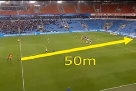 Top 30 pha sút xa ghi bàn với quỹ đạo bóng không tưởng