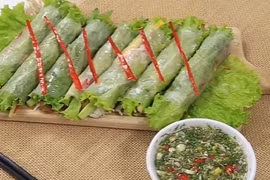 Cách làm nem cuốn chả cá ngon như chuyên gia chế biến