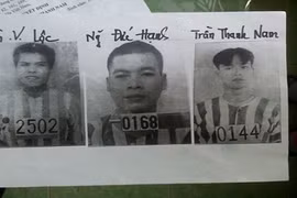 Ba phạm nhân trốn khỏi trại giam như phim hành động