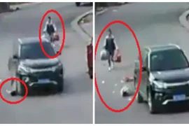 Mẹ vô ý để con băng qua đường và cái kết kinh hoàng