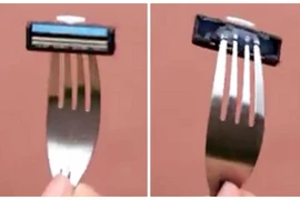 Cách "chữa cháy" khi dao cạo râu bị gãy cán cầm tay