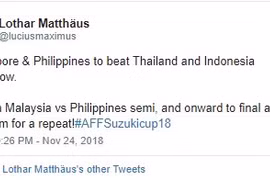 CĐV Malaysia muốn đội nhà gặp Việt Nam ở chung kết AFF Cup