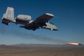 “Ác quỷ” A-10 tấn công kịch liệt thành trì IS ở Syria
