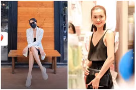 Hà Tăng lộ vòng 1 trễ nải khác hẳn "màn hình phẳng" năm nào