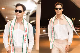 Huỳnh Võ Hoàng Sơn lên đường thi Nam vương Du lịch Hoàn vũ 2023