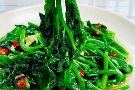 Loại rau mùa xuân tươi ngon, giàu canxi, giúp chắc xương