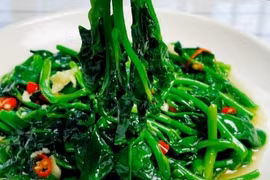 Loại rau mùa xuân tươi ngon, giàu canxi, giúp chắc xương