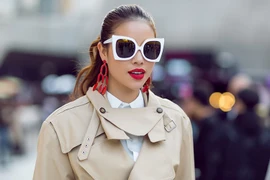 Phạm Hương hút ống kính tại Seoul Fashion Week