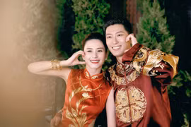 Ảnh cưới của ái nữ vua sòng bạc và tài tử Đậu Kiêu