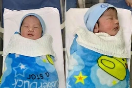 Vượng Râu khoe vợ sinh đôi quý tử, đông con bậc nhất Vbiz