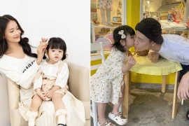 Bố của con gái Trương Mỹ Nhân từng tham gia show hẹn hò