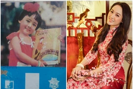 Ảnh thời thơ ấu xinh như búp bê của MC Kỳ Duyên, Hoài Anh