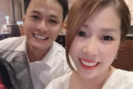 Vợ Hồng Đăng động viên bản thân "cố lên" giữa ồn ào của chồng