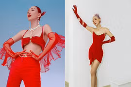 Tóc Tiên mặc kiệm vải gợi cảm đừng hỏi, Ngọc Trinh cũng thua xa