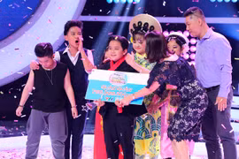Thuỵ Bình đăng quang Gương mặt thân quen nhí, giành 700 triệu