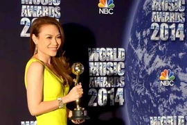  Mỹ Tâm đoạt giải World Music Awards 2014 