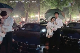 Ca nương Kiều Anh bất ngờ được chồng tặng xe sang