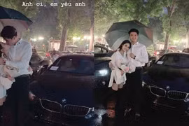 Ca nương Kiều Anh bất ngờ được chồng tặng xe sang