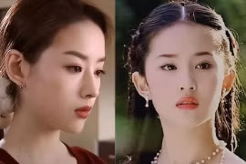 Ảnh của Đổng Khiết và Lưu Diệc Phi hơn 20 năm trước