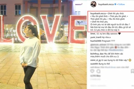 Bạn gái Huỳnh Anh dính nghi vấn mang bầu vì bụng to bất thường?