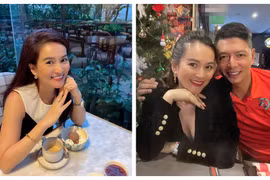 Nhan sắc tươi trẻ của vợ Bình Minh ở tuổi U50 