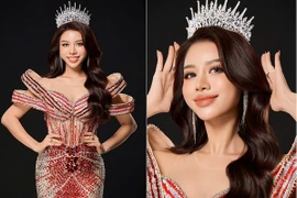 Á hậu Bùi Thị Huyền nhuận sắc, vóc dáng đẹp tựa “thần Vệ Nữ”