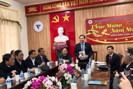 Chủ tịch VUSTA Phan Xuân Dũng chúc tết đội ngũ trí thức Hà Tĩnh