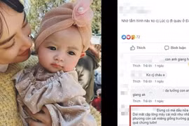 Xôn xao hình ảnh được cho là con gái của Nhã Phương?