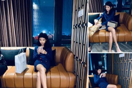 Con gái Trương Ngọc Ánh 11 tuổi sở hữu đôi chân dài, nói 3 thứ tiếng