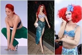 Cosplay tiên cá: Hồ Ngọc Hà - Chi Pu xịn đét, hú hồn BB Trần