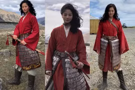 Nhan sắc vượt trội của mỹ nhân đóng thế Lưu Diệc Phi trong Mulan