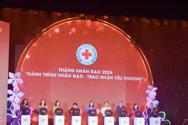 Lễ phát động Tháng Nhân đạo cấp quốc gia năm 2024