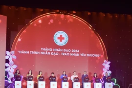 Lễ phát động Tháng Nhân đạo cấp quốc gia năm 2024
