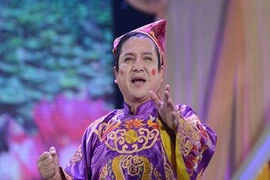 Chí Trung làm lính canh trong Táo Quân 2014