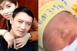 Chiến Thắng khoe ảnh con trai mới sinh với bà xã Thu Ngọc