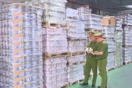 Sữa giả được công an phát hiện 