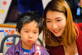 Ngọc Quyên khoe ảnh sinh nhật con trai 4 tuổi, chồng cũ vắng mặt