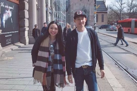 Diễn viên Trọng Nhân "Hoa hồng trên ngực trái" công khai bạn gái xinh đẹp