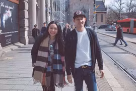 Diễn viên Trọng Nhân "Hoa hồng trên ngực trái" công khai bạn gái xinh đẹp