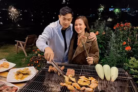 Minh Luân đưa bạn gái đi chơi cùng gia đình tại Đà Lạt